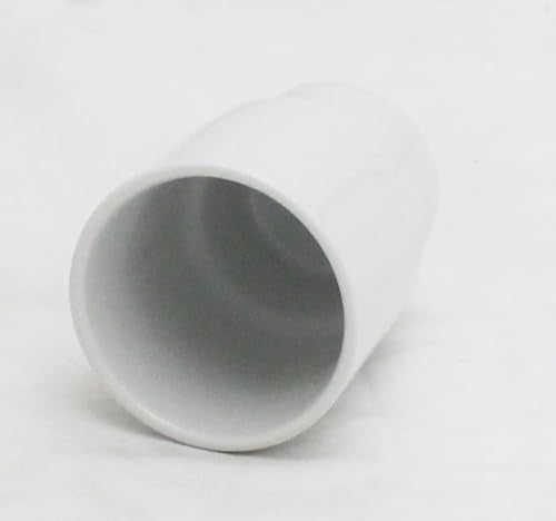 Ceramic Bathroom Tumbler Toothbrush Holder - Elegant White Design