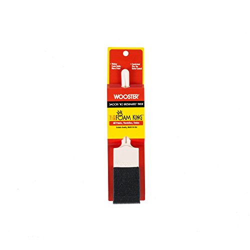 Wooster 1.5-Inch Foam King Paintbrush for Smooth Finishes