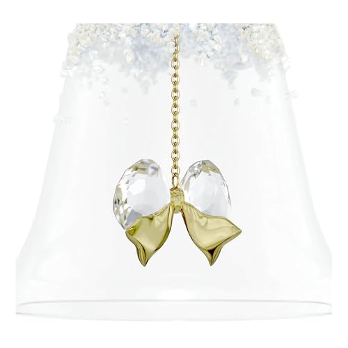 Swarovski 2026 Annual Edition Bell Ornament - Crystal Decor with Gold Bow