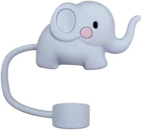 Elephant Silicone Straw Cover Cap for Stanley 40 & 30 Oz Cups