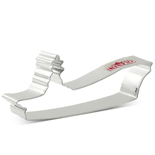 LILIAO Battleship Cookie Cutter - Stainless Steel Carrier Vessel