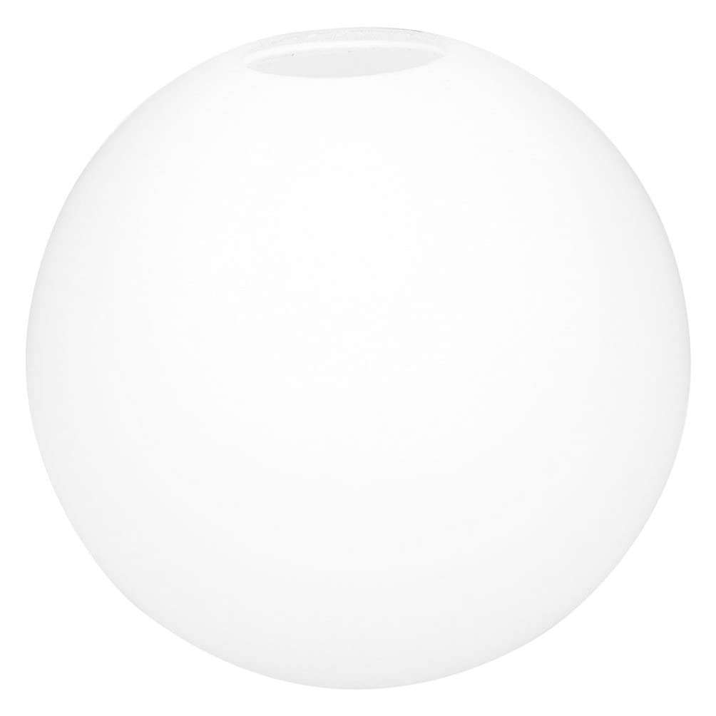 Vaguelly White Globe Lamp Shades Lighting Fixture Replacement Globes Neckless Top Opening for Chandelier Sconces, Lighting Fixture Replacement,Diameter 5.9" Fitter 2.16"