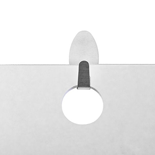 QSHAVE Fogless Shower Mirror - Shatterproof Bathroom Shaving Mirror