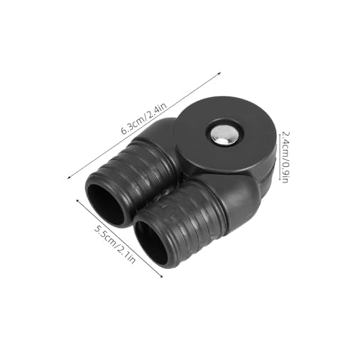CIMAXIC Recliner Chair Tube Connector - Heavy Duty Joint, 2-Pack (Coffee)