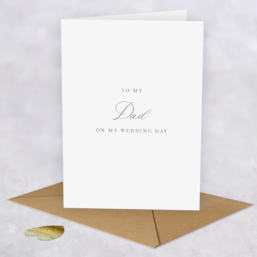 Wedding Day Card Set for Mom and Dad - LUXAVELLA Premium Stationery