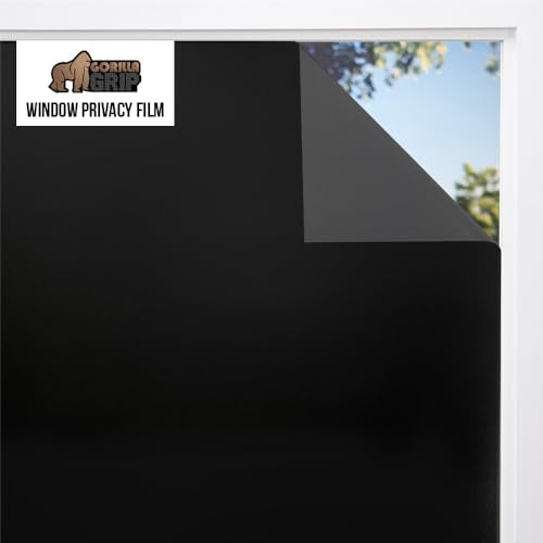 Gorilla Guard Two-Way Window Privacy Film - 11.8x78.7 Black