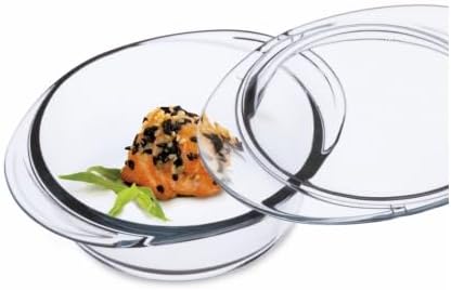 Simax Mini Glass Casserole Dish - 6.4 Oz Oven to Table Serving Dish | Microwave & Dishwasher Safe