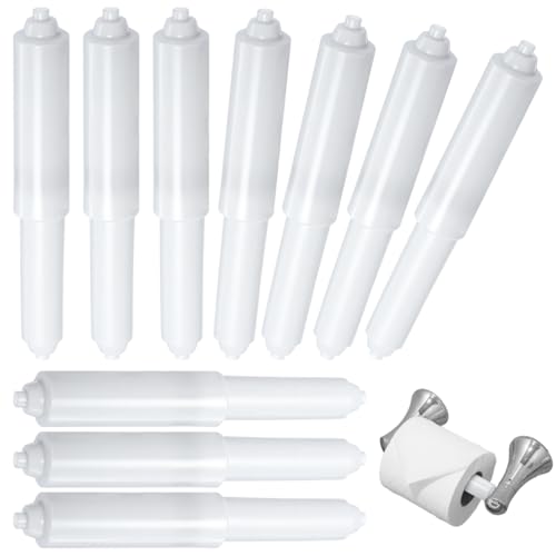 Zerodeko 10Pcs Universal Toilet Paper Holder Spring Roller Replacement Spindle