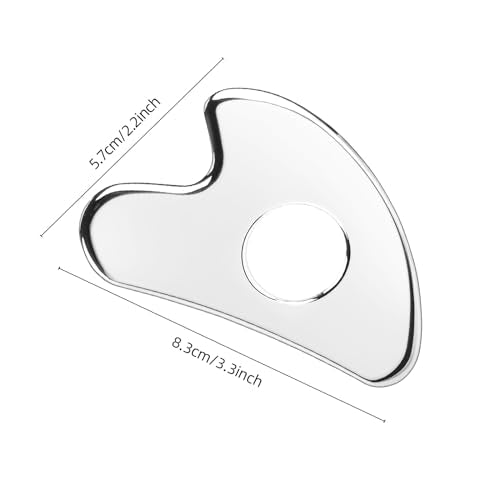 BTYMS Stainless Steel Gua Sha Facial Tool for Skin Care & Massage