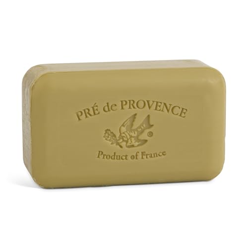 Pre de Provence Green Tea Soap Bar - Natural French Skincare, 5.3 oz