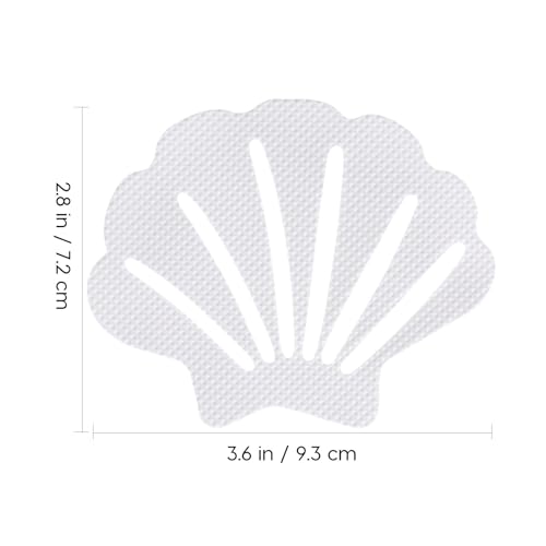 12PCS Non-Slip Seashell Bathtub Stickers for Safety