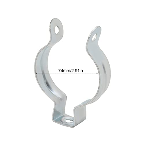 Universal AC Receiver Drier Mounting Bracket - 74mm Aluminum Alloy Clamp