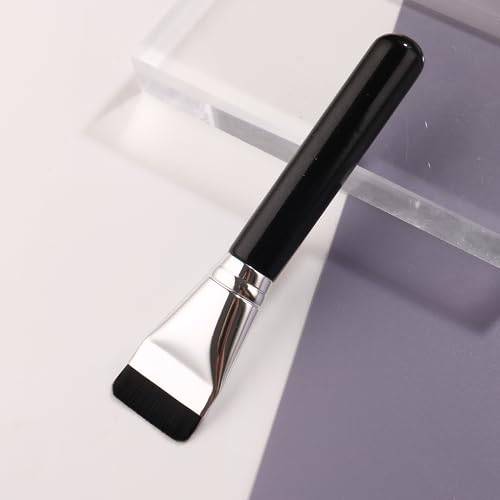 IPRESTA Angled Blush Brush Black Wooden Handle Facial Contour Tool