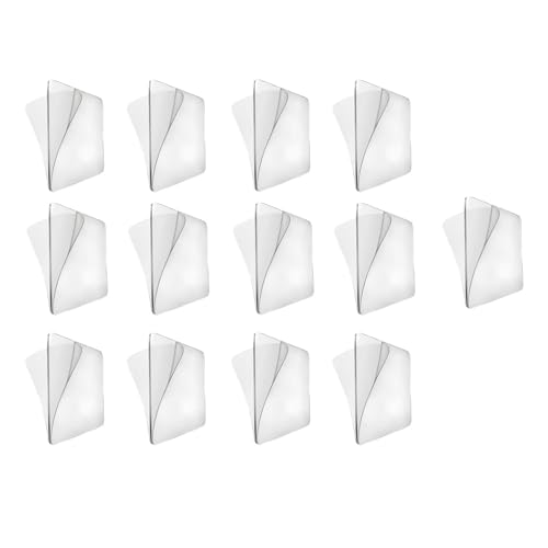 10 Pack Transparent Adhesive Sticky Pads for Shower Caddies