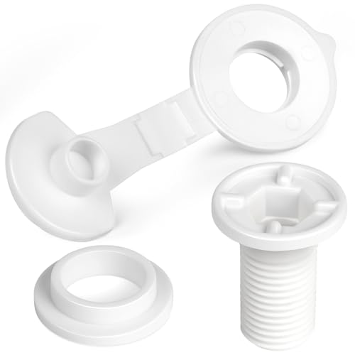 1.5" Shaft Length Drain Plug Assembly Replacement for Coleman Cooler, Drain Plug for Coleman Xtreme Coolers 50 qt, 58 qt, 82 qt, Also Fits Most Cooler Parts Including Rubbermaid