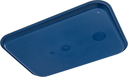 Blue Cafeteria Tray - 12" x 16" - Pack of 2 - Skid-Resistant
