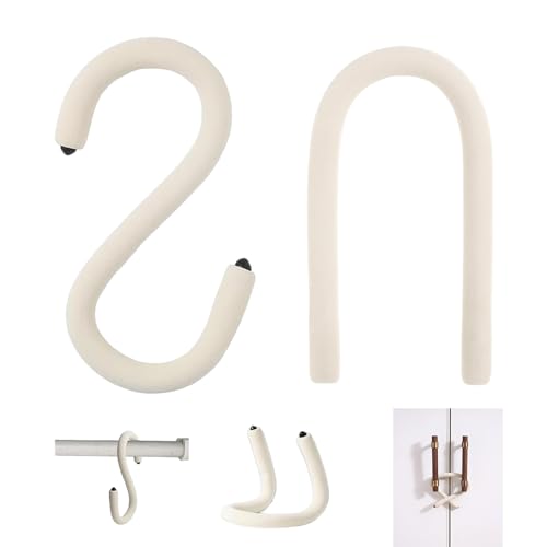 OULIGET Bendable Multifunctional S-Hook Hanger - 2 Pieces for Garage, Closet, Kitchen