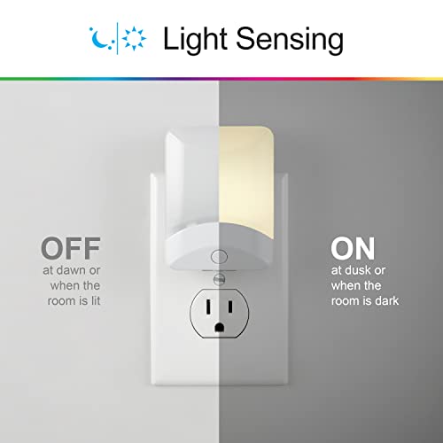 GE Color Changing Night Light with Dusk to Dawn Sensor