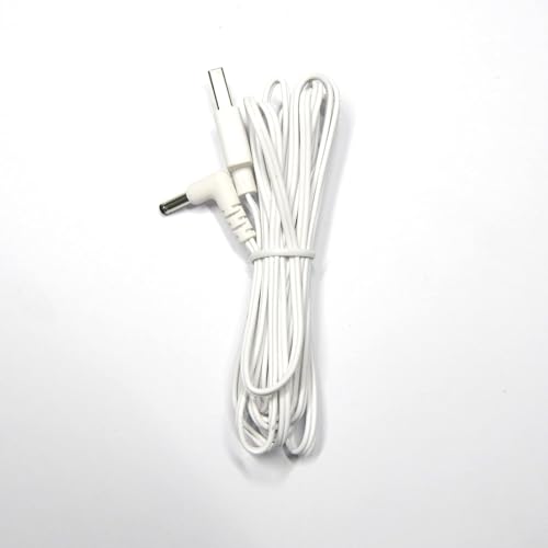 KOSUMOSU White Plug-In Power Cable for Digital Clock