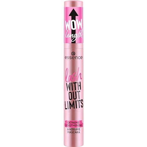 Essence Lash Without Limits Extreme Lengthening & Volume Mascara Extra Black