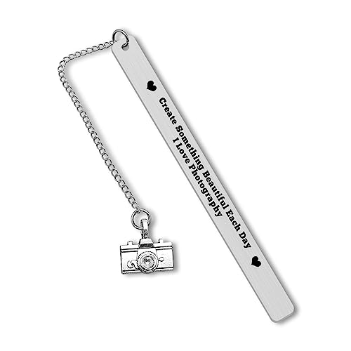 Inspirational Photographer Bookmark Gift for Camera Lovers