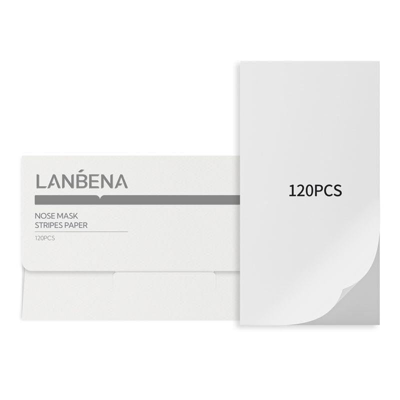 LANBENA Blackhead Removal Mask Strips Paper - 120 Pcs