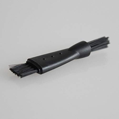 Lasenersm 5-Piece Double-Ended Electric Shaver Cleaning Brushes - Black