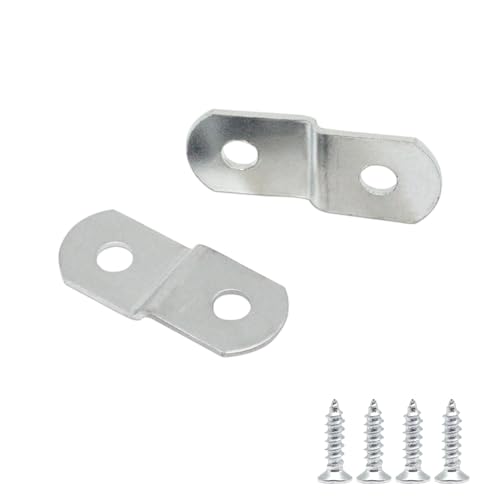 Z-Shape Offset Clips for Picture Framing - 20pcs with Screws