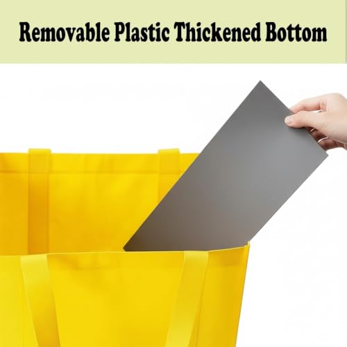Reusable Foldable Shopping Bag - Large 16" W x 13" H x 10" D