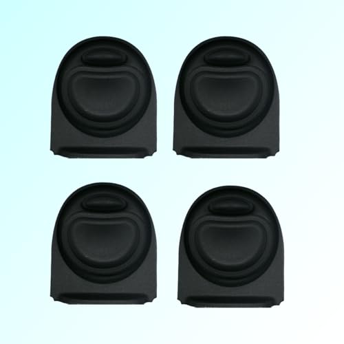 4pcs Replacement Stopper for Owala FreeSip 24oz 32oz, Silicone Water Bottle Lid Stopper Compatible with Owala 19/24/32/40oz Leak Proof Silicone Bottle Cap Gasket Parts Accessories (Black)