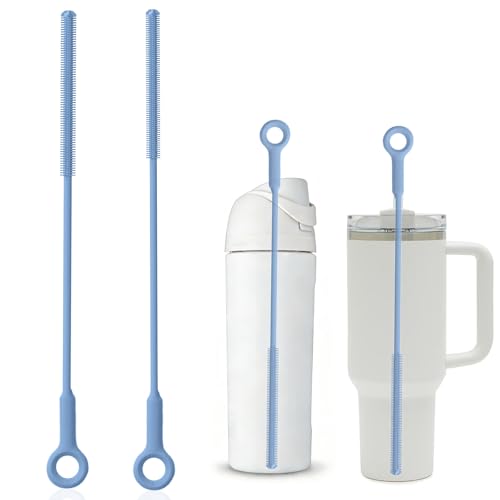 Raymeefa Straw Cleaner Brush Set - Scratch-Free Silicone Cleaning Tool