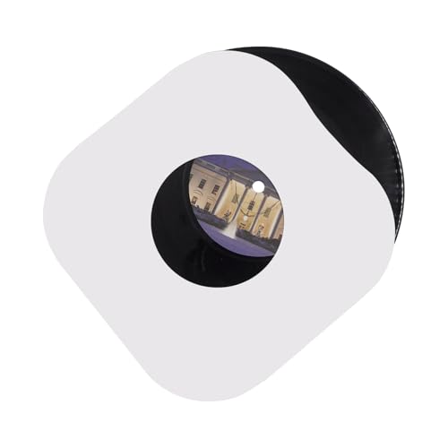 7-Inch Vinyl Record Inner Sleeves 20 Pack Anti-Static White Kraft Paper - MayRecords