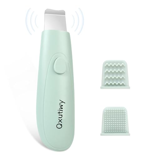 Skin Scrubber & Face Spatula Blackhead Remover with Silicone Brush