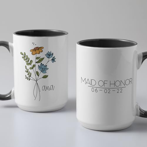 Cricut Beveled 15oz White/Gray Sublimation Mug - Pack of 1, Compatible with Cricut Mug Press