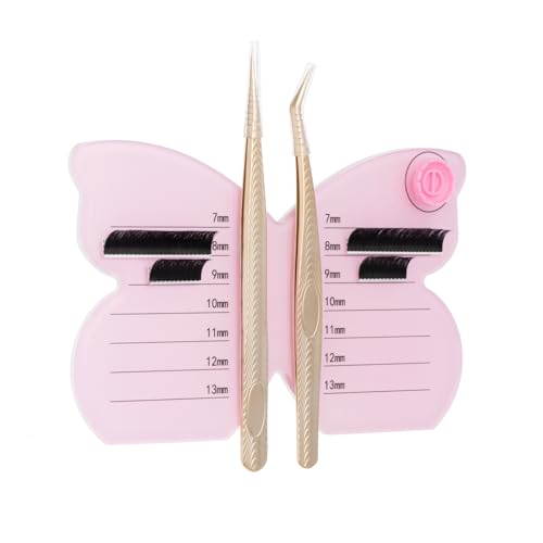 Acrylic Butterfly Lash Extension Tile with Magnetic Points
