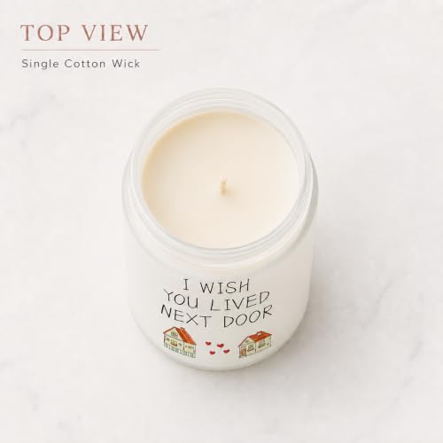 Funny Best Friend Candle - Lavender Scented Soy Wax Gift for Women, 9oz