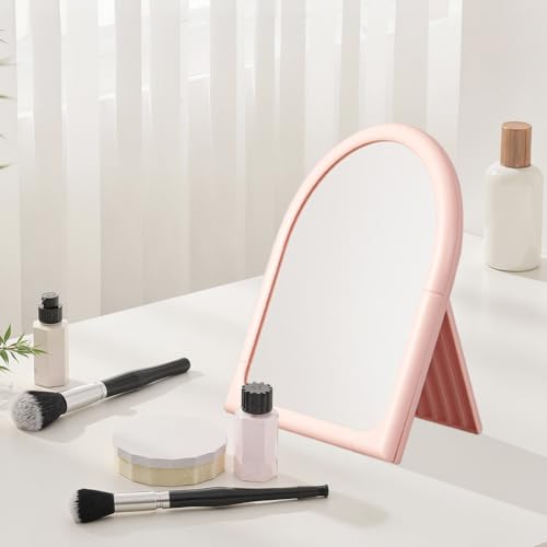 Arch Rainbow Makeup Mirror - Compact Foldable Vanity Mirror for Travel