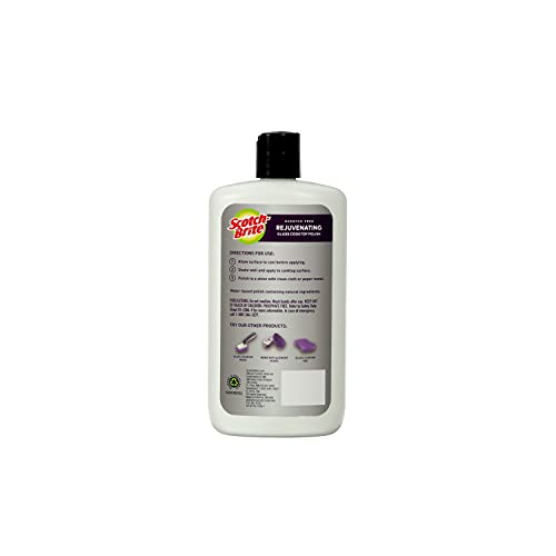 Scotch-Brite Glass Cooktop Polish, Scratch-Free Cleaner, 12 Ounce