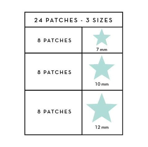 The Crème Shop Star Shape Hydrocolloid Acne Patches - 72 Count