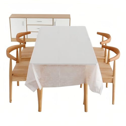 Waterproof Disposable Tablecloth - 54" x 108" for Parties & Events