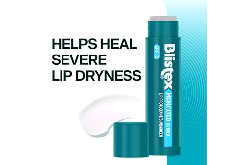 Blistex Medicated Lip Balm, SPF 15, 0.15 Ounce