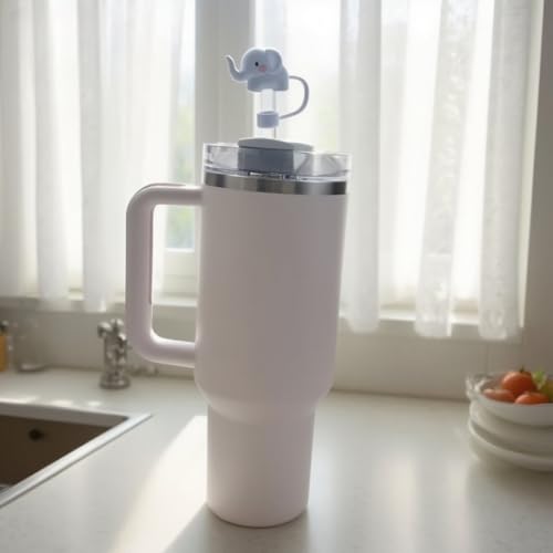 Elephant Silicone Straw Cover for Stanley Tumbler 10mm Straw Cap