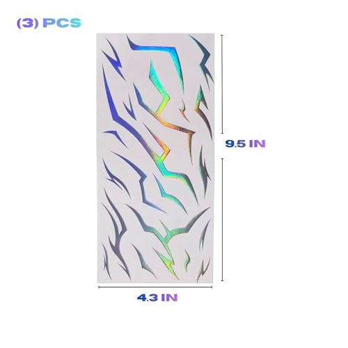 Kpop Mystic Symbol Temporary Tattoo Sheets - 3-Pack for Cosplay & Parties