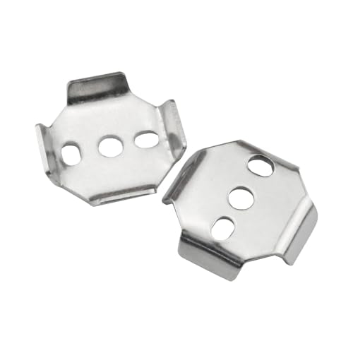 Stainless Steel Towel Bar Replacement Parts Kit for Wall-Mounted Bathroom Hardware