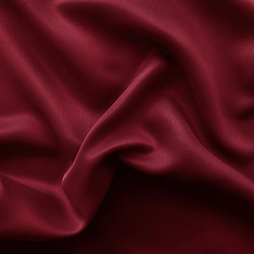 Blackout Curtain Panels for Bedroom Living Room - Burgundy 38" x 45" - Pack of 2