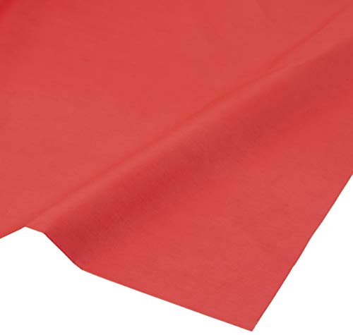 Party Dimensions Red Plastic Table Cover 54"x108" - 1 Pc