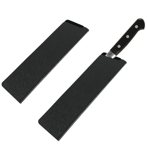 Aeaocvo 8-Inch Waterproof Knife Sheath, Black, 2 Pcs Kitchen Knife Covers