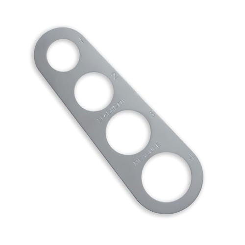 Stainless Steel Pasta Measurer with 4 Portion Sizes - YAMHOHO