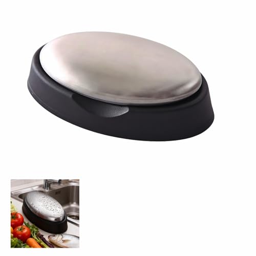 Stainless Steel Soap Bar - Odor Eliminator for Kitchen & Hands