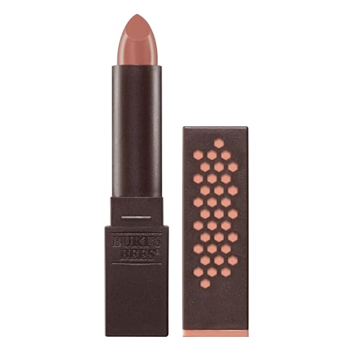 Burt's Bees 100% Natural Moisturizing Lipstick, Nile Nude Satin Finish
